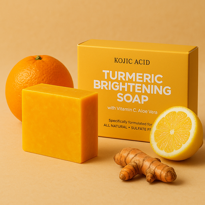 Turmeric & Kojic Acid Brightening Soap